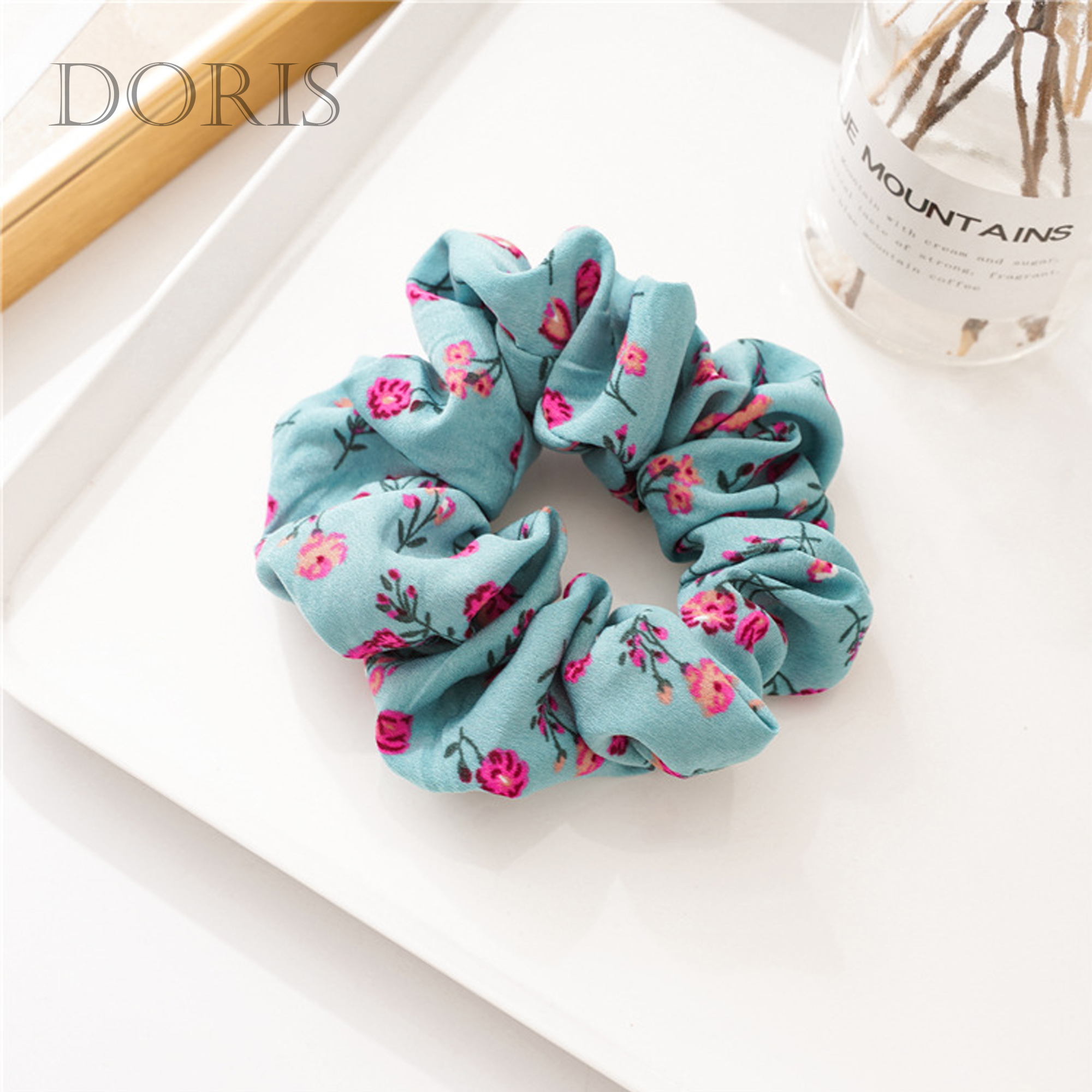 Dây cột tóc Scrunchies Hoa đáng yêu - DORIS HOUSE
