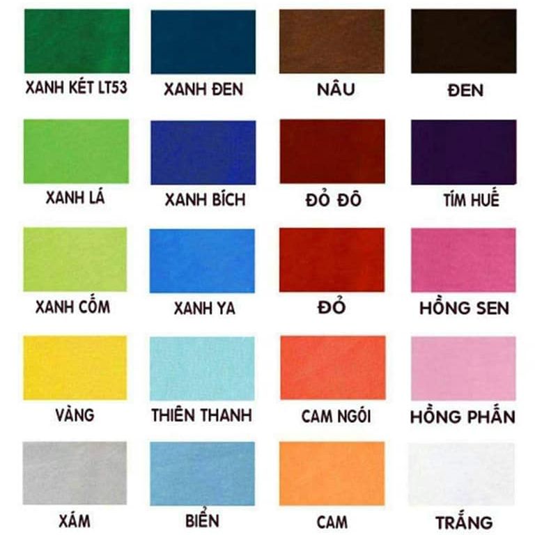 Bột Nhuộm Quần Áo Màu Xanh Đen
