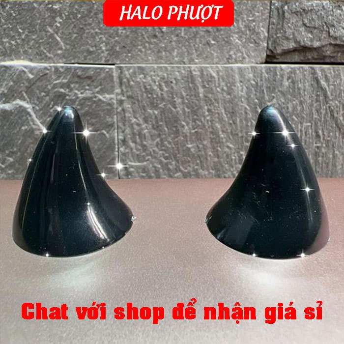 (1 cặp - Tặng keo) Sừng mini gắn nón bảo hiểm (không có nón)
