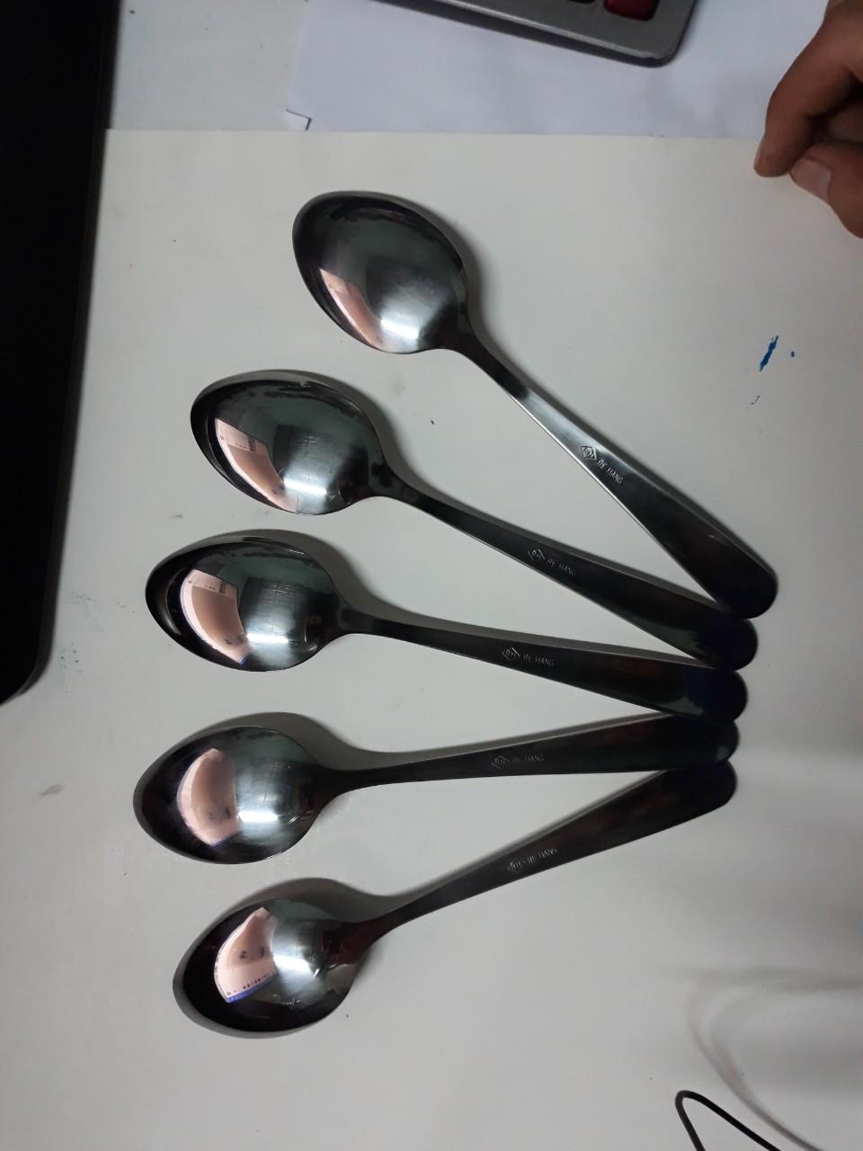 Combo 10 Muỗng canh inox, dày, đẹp, rẻ