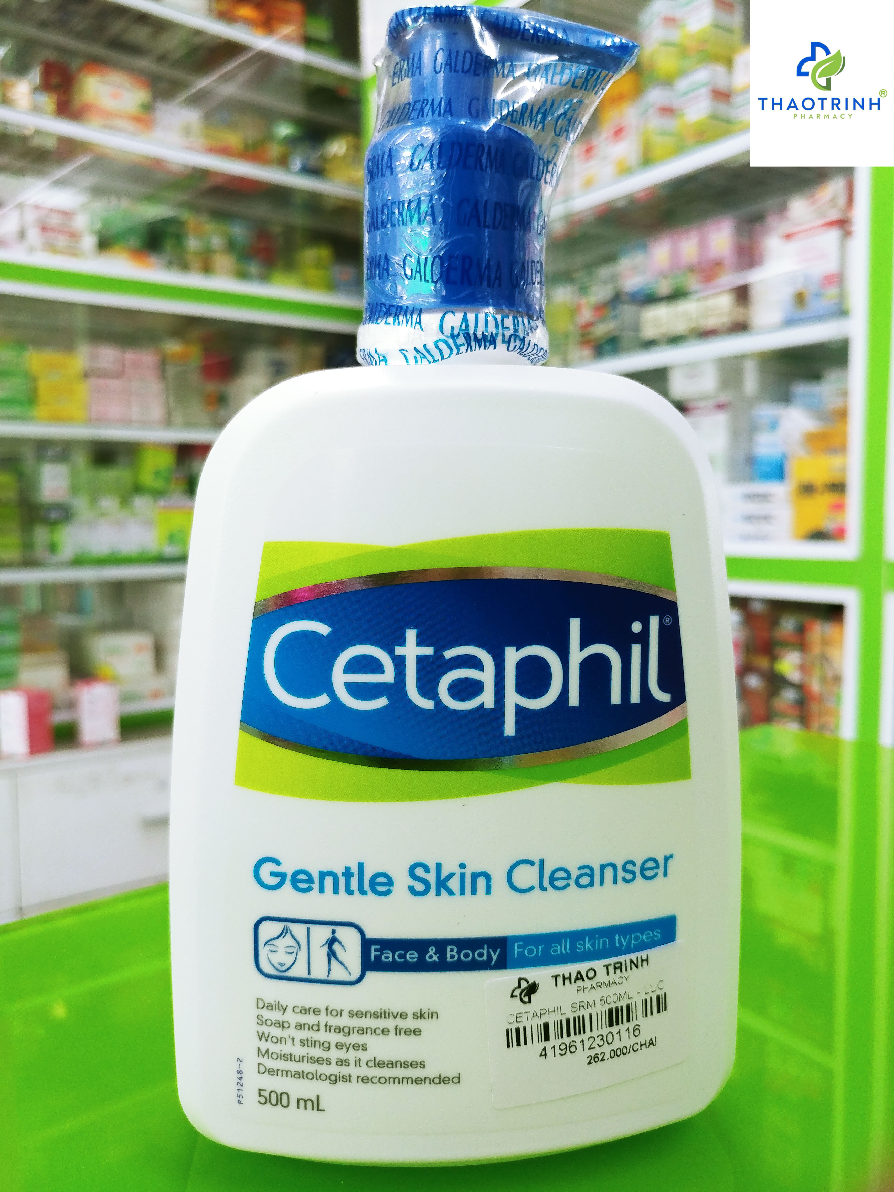 Sữa rửa mặt CETAPHIL GENTLE SKIN CLEANSER 500ml