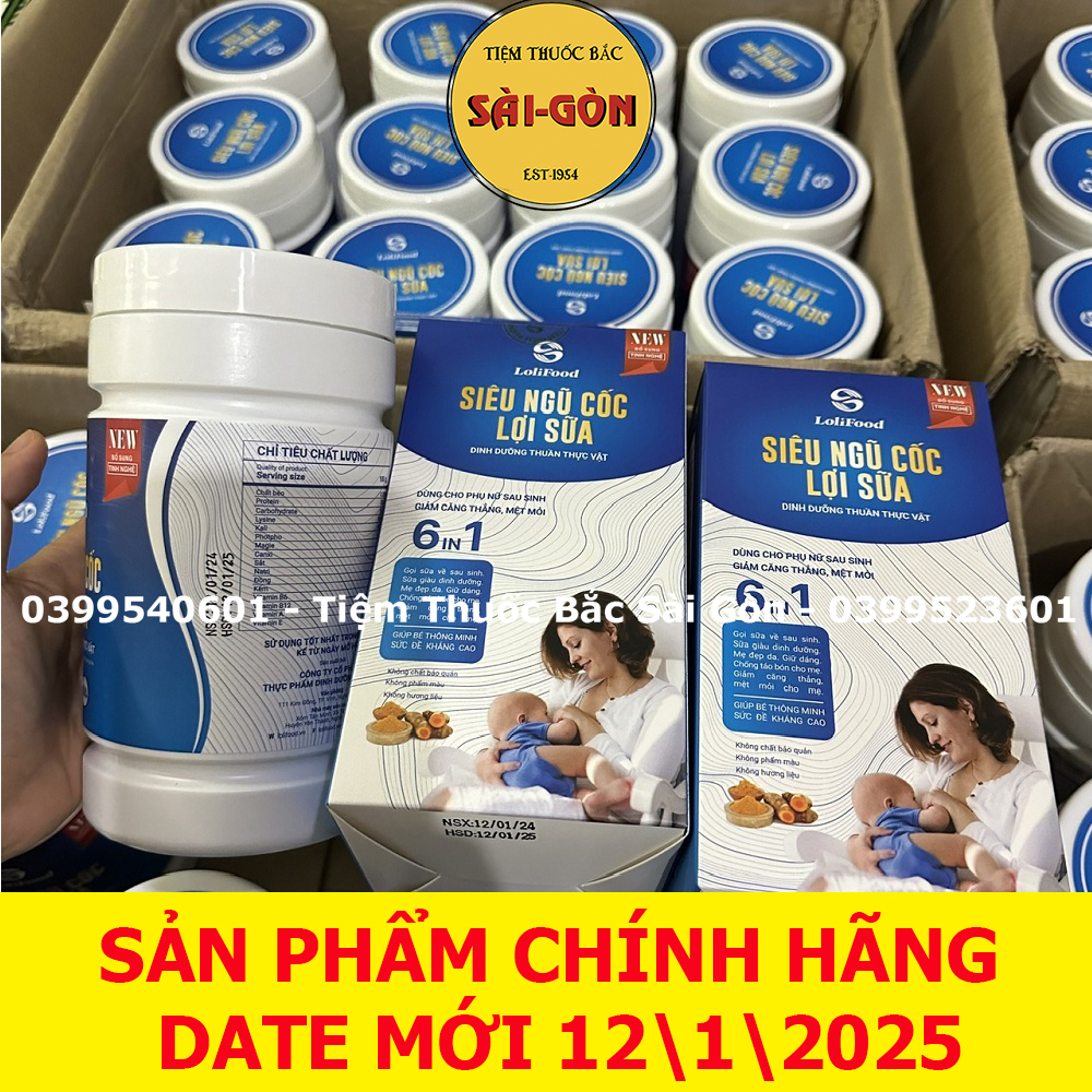 Ngũ Cốc Lợi Sữa Grainlife 500g Sữa Về Nhiều Giàu Dinh Dưỡng Bé Tăng Cân Đều Đặn (Date mới 2\2024)