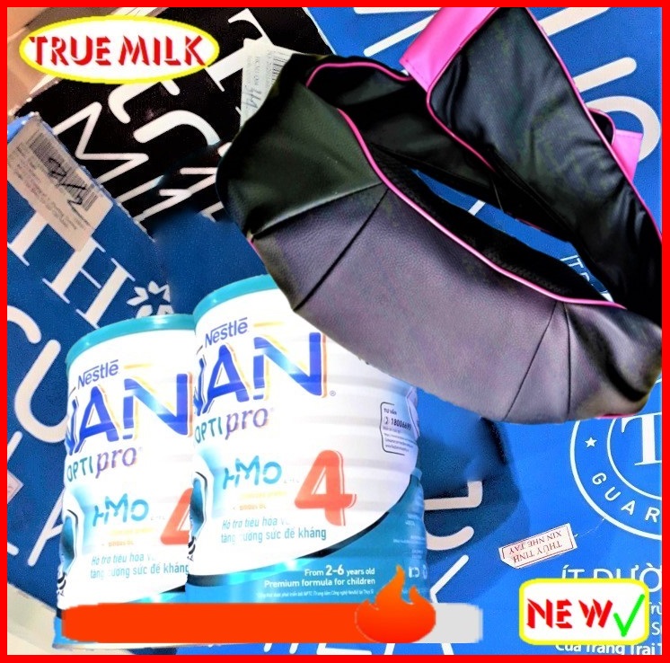 Combo 2 Lon sữa bột NaN 4 1700g - Nan Optipro HMO 4 1.7kg - sữa bột NAN