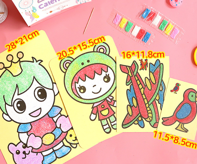 03004 Tranh Cát Cho Bé (Nhiều Mẫu)