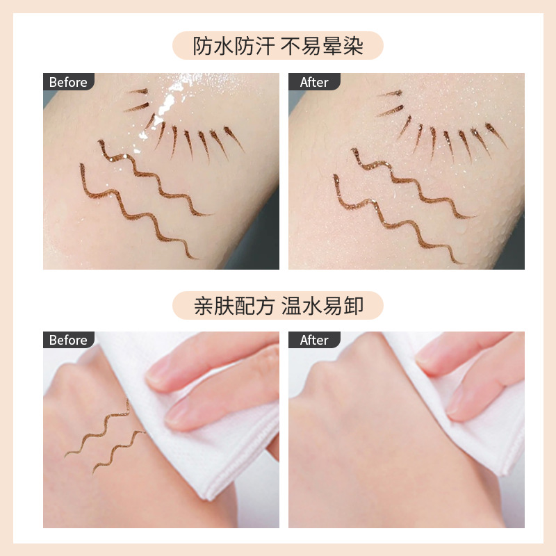 Bút kẻ mí dưới đầu kẻ siêu mảnh ( nội địa Trung )