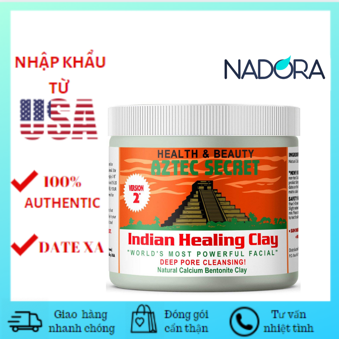 Mặt nạ đất sét Aztec Secret Indian Healing Clay Deep Pore Cleansing