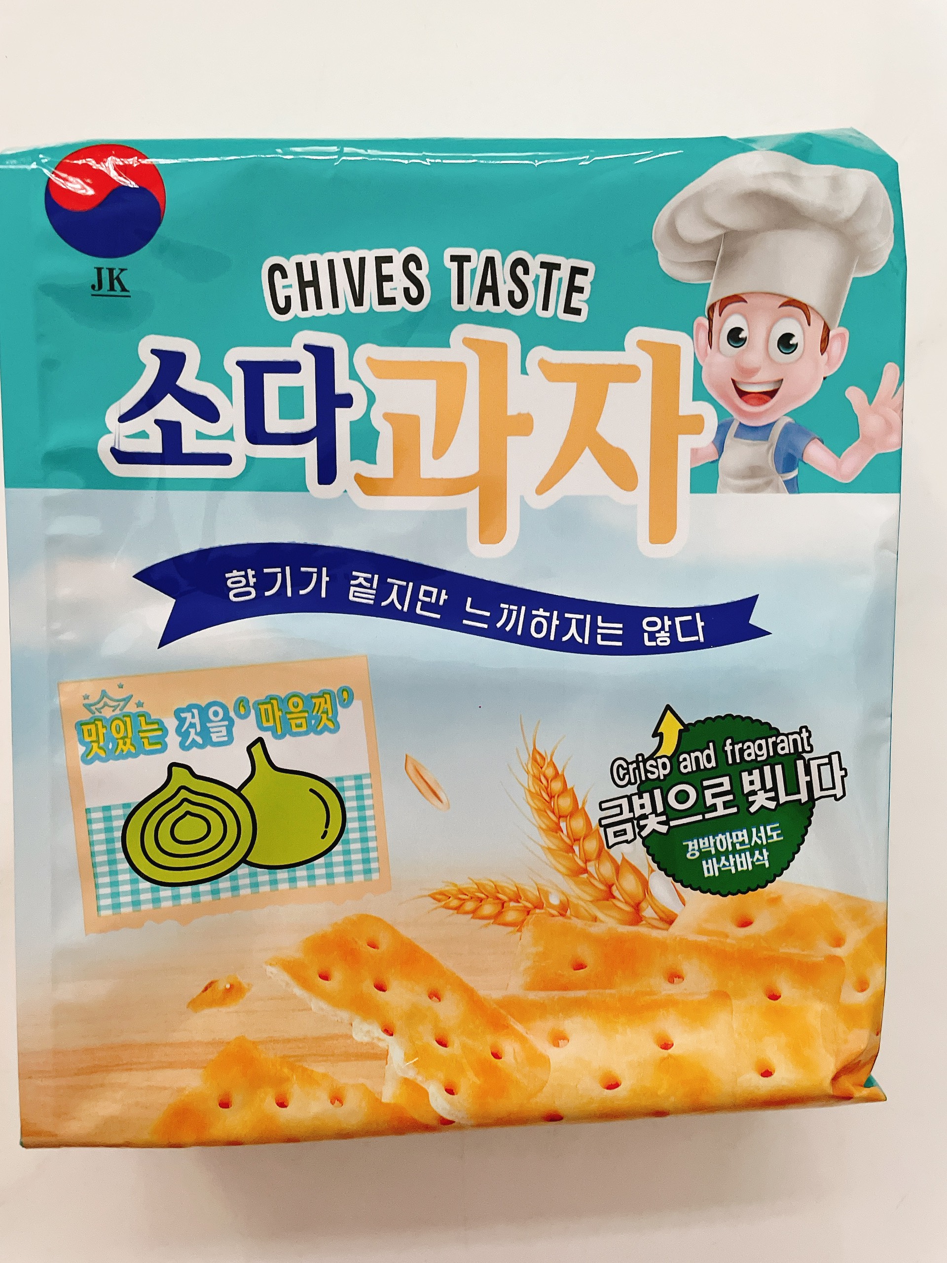 Bánh quy soda ăn kiêng jk hàn quốc 420g