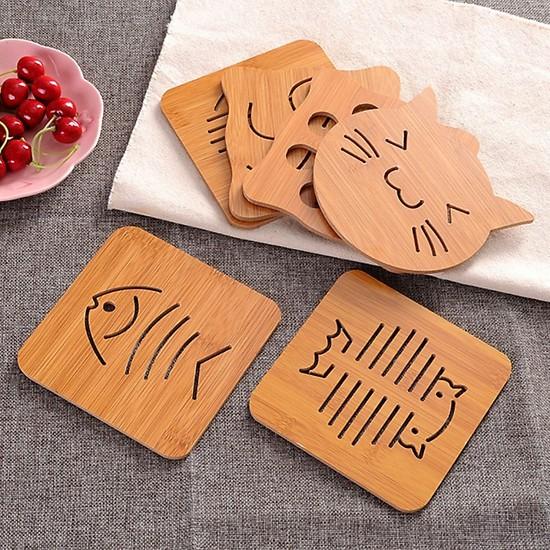 COMBO 2 MIẾNG LÓT NỒI BẰNG GỖ SANG TRỌNG