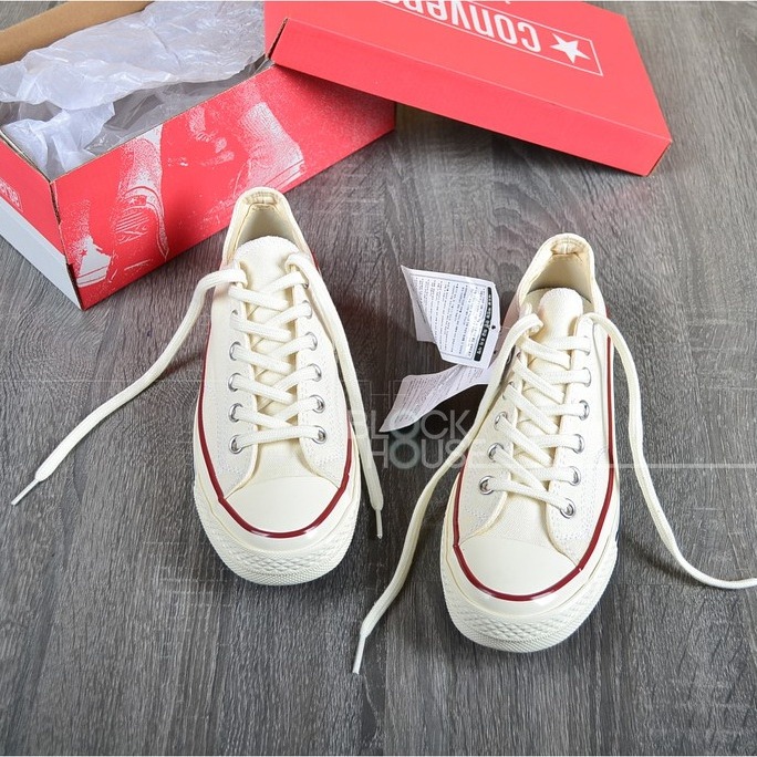 Giày Thể Thao Nam nữ Converse 1970s Cream Low ( Giày converse 1970s màu kem cổ thấp)