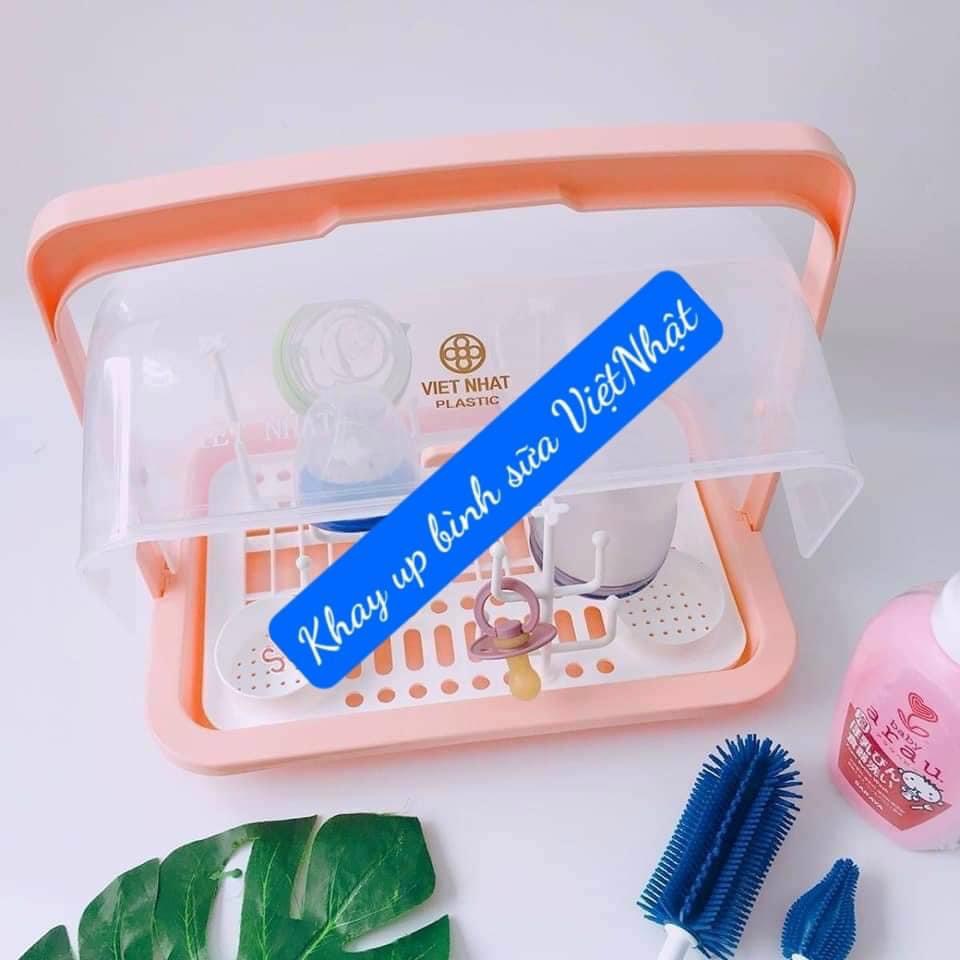 Khay úp bình sữa cho bé