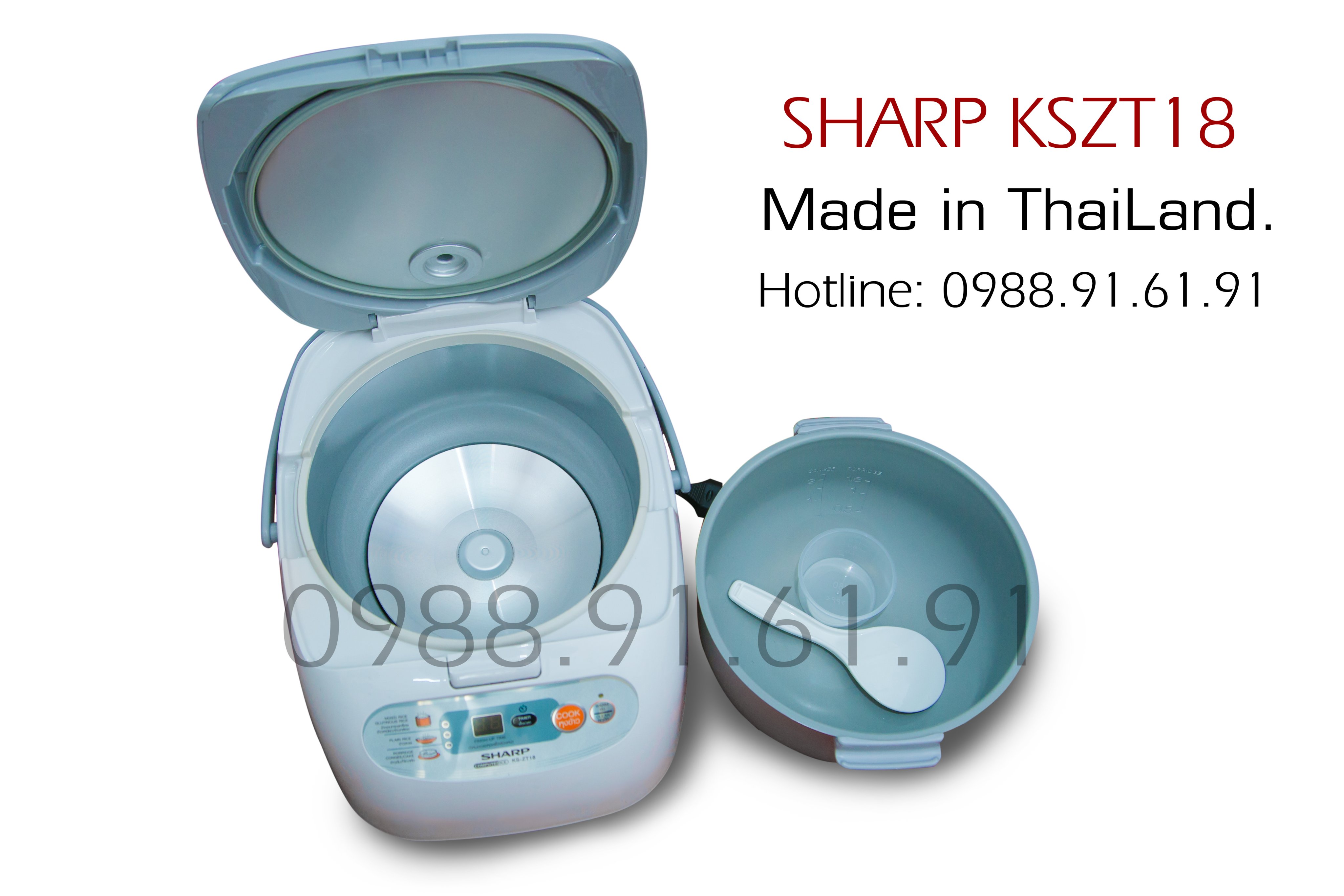 Nồi cơm điện tử sharp ks-zt18