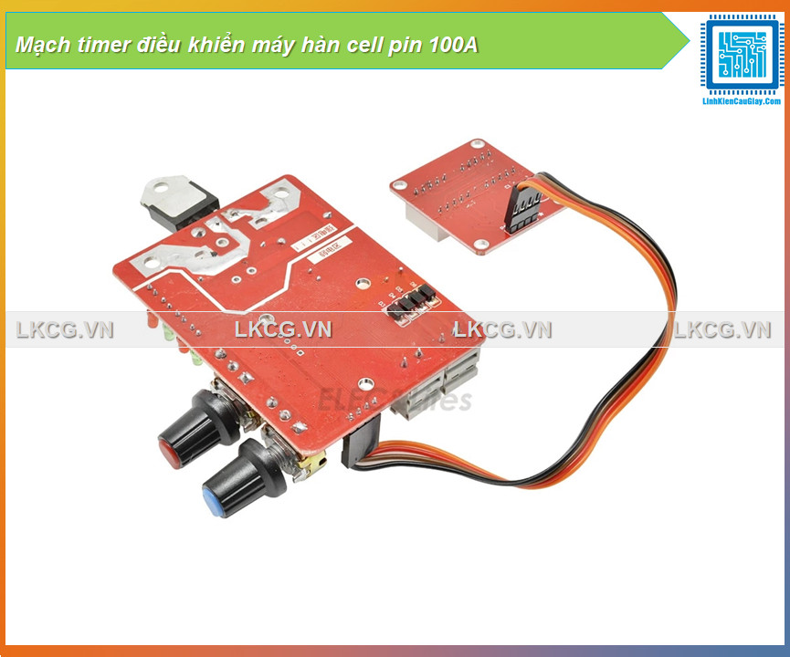 Mạch timer điều khiển máy hàn cell pin 100A