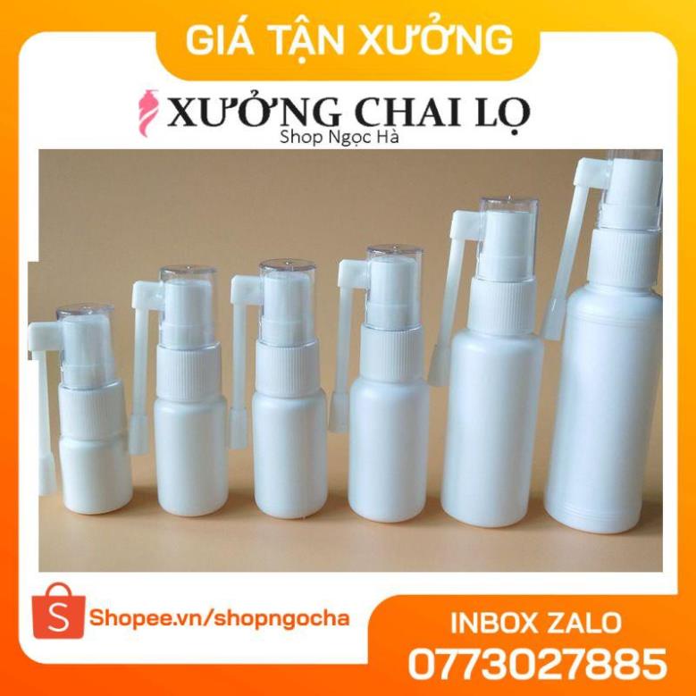 Chai xịt mũi 360 độ 10ml đựng dung dịch