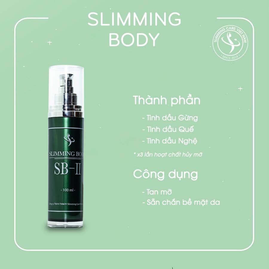 TINH DẦU TAN MỠ SLIMMING BODY 2