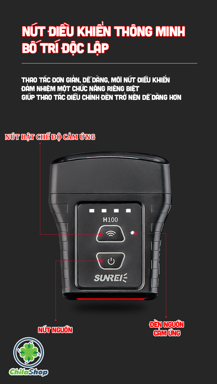 ĐÈN KẸP MŨ SUNREI