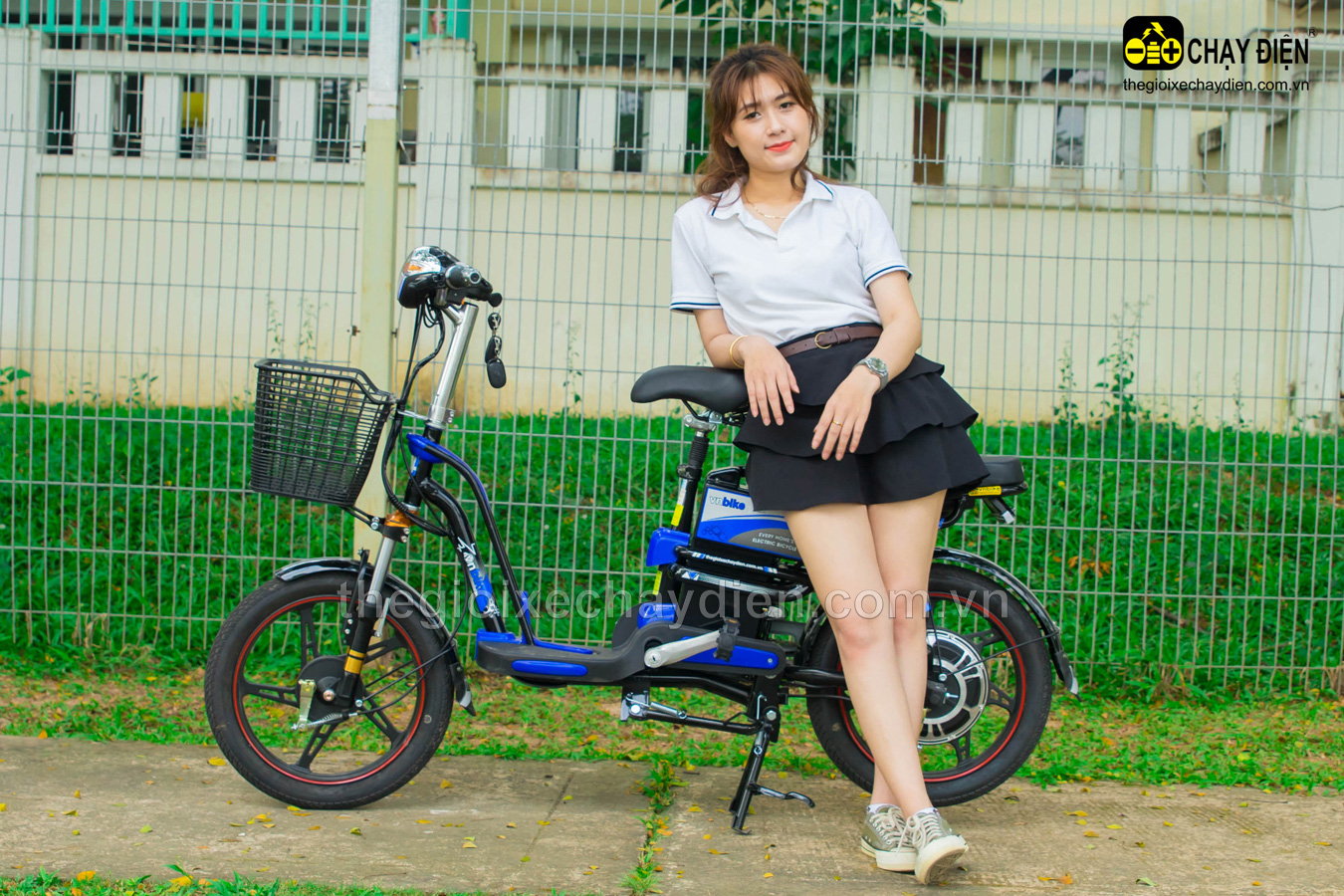 [HCM]XE ĐẠP ĐIỆN VNBIKE V4
