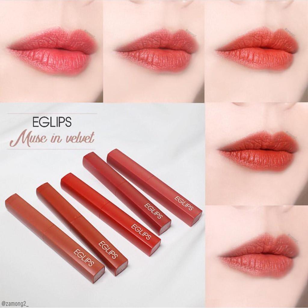 [HCM]Son Thỏi Lì EGLIPS MUSE IN VELVET LIPSTICK