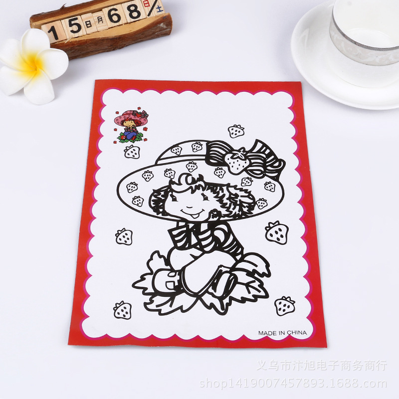 Tranh Tô Màu Cho Bé (19X26Cm) Bộ 5 Tranh