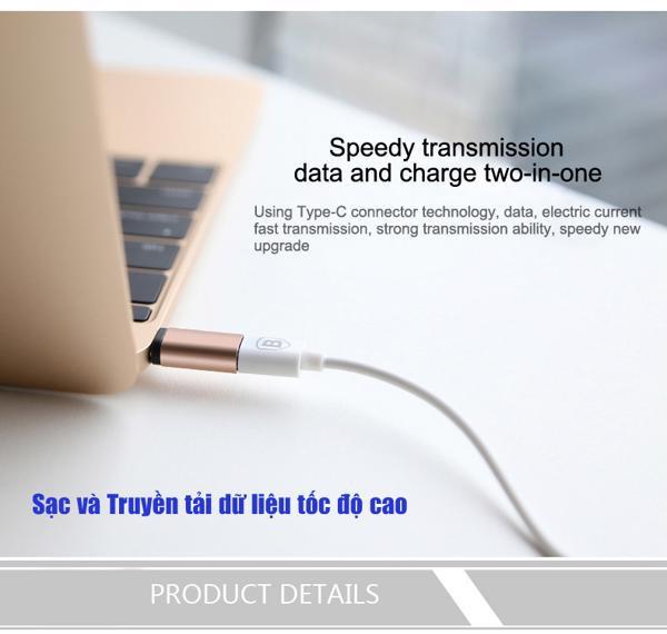 Đầu chuyển Baseus Micro USB sang USB Type C 3.1