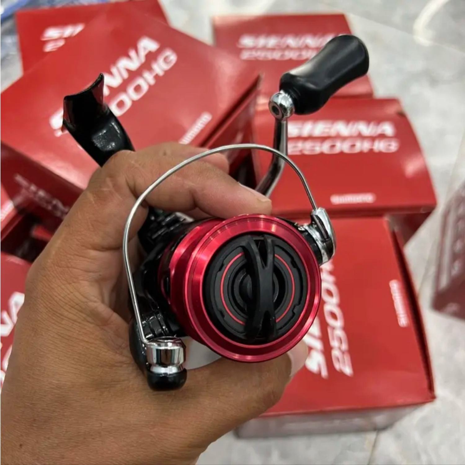 Máy câu cá đứng Shimano SIENNA LK Hòa