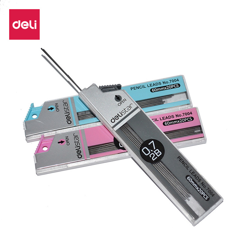 Ruột chì kim, ngòi chì DELI 0.7 mm 2B E7004