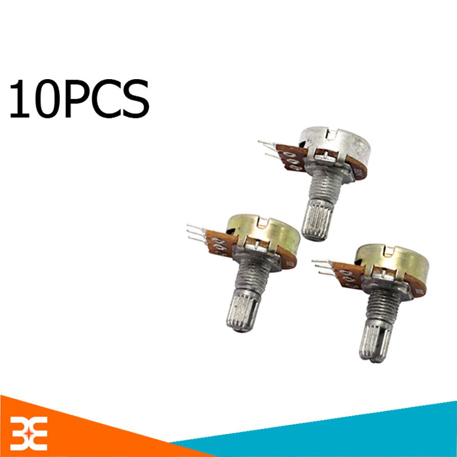 Bộ 10 biến trở Volum, triết áp đơn 100K