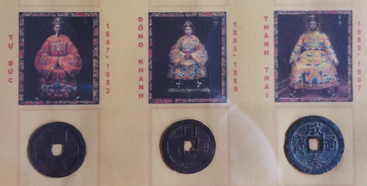 BỘ 9 ĐỒNG XU TRIỀU NGUYỄN