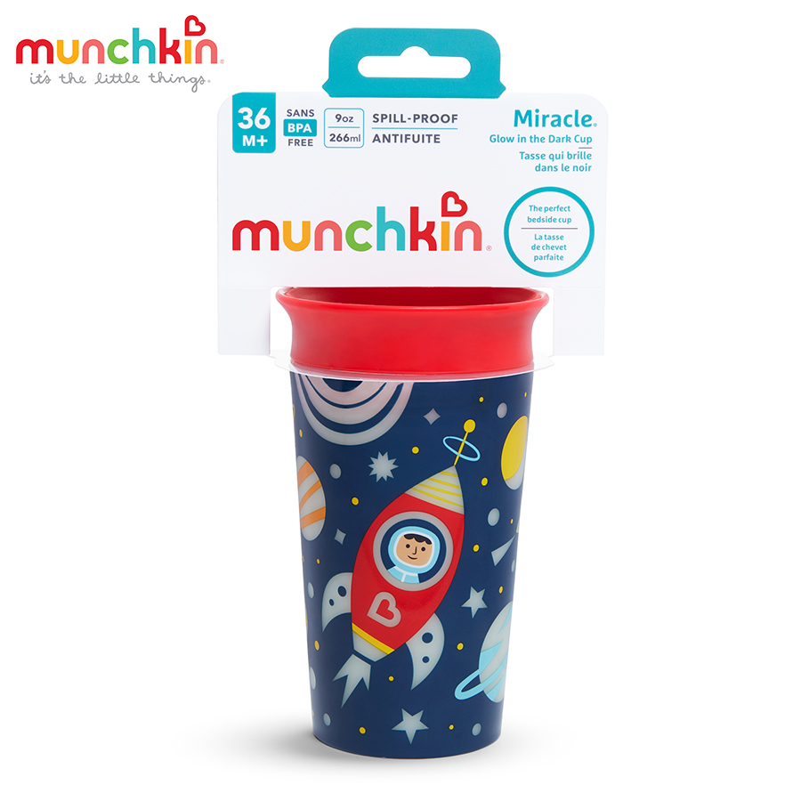 Cốc 360 độ chống đổ phát sáng Munchkin