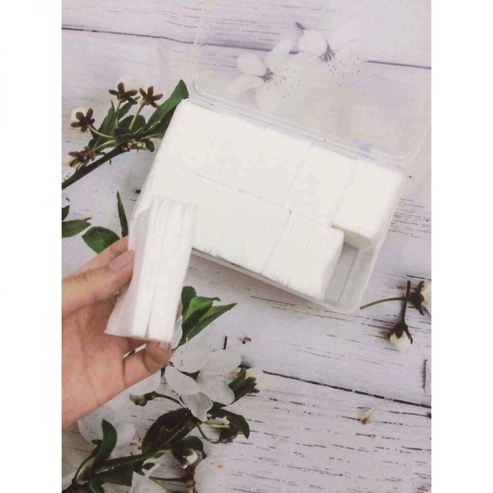 Bông tẩy trang Miniso Nhật Bản 1000 miếng