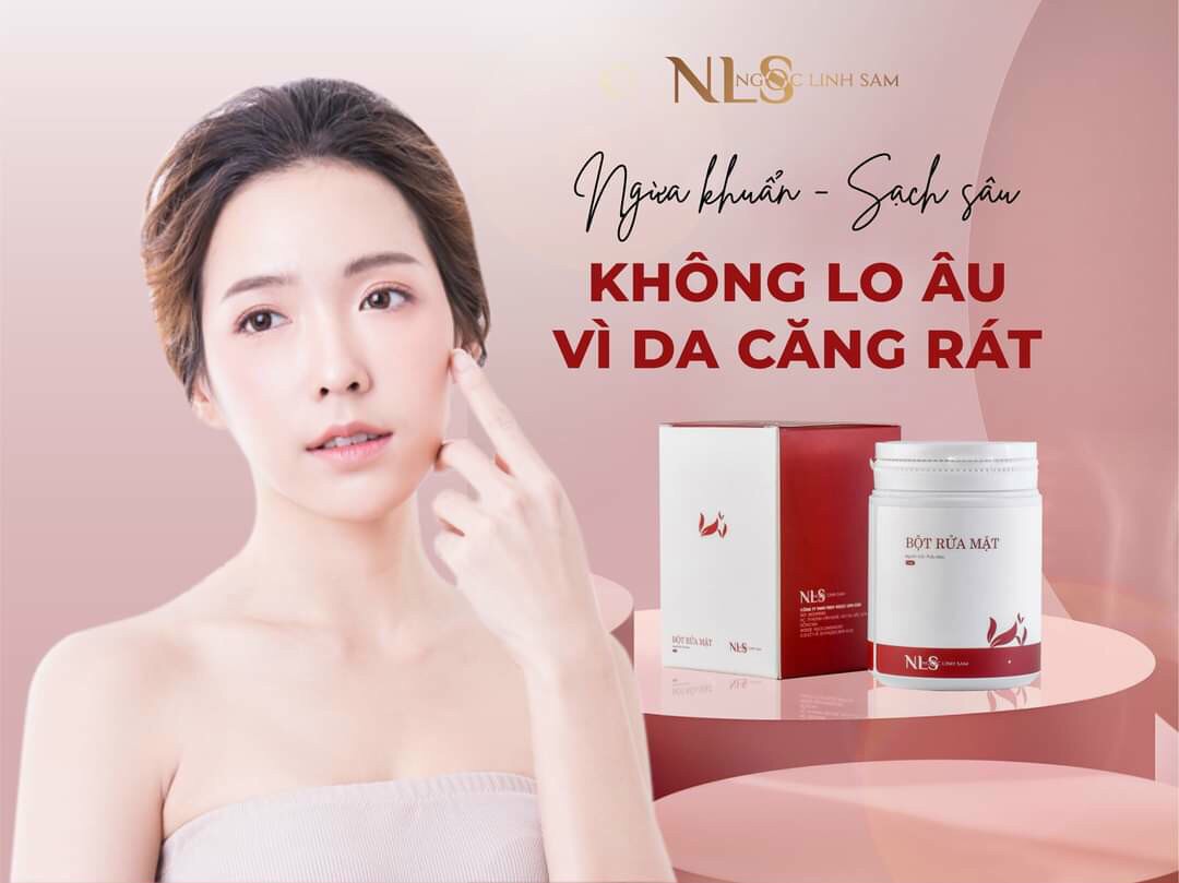 BỘT RỬA MẶT THẢO DƯỢC NGỌC LINH SÂM