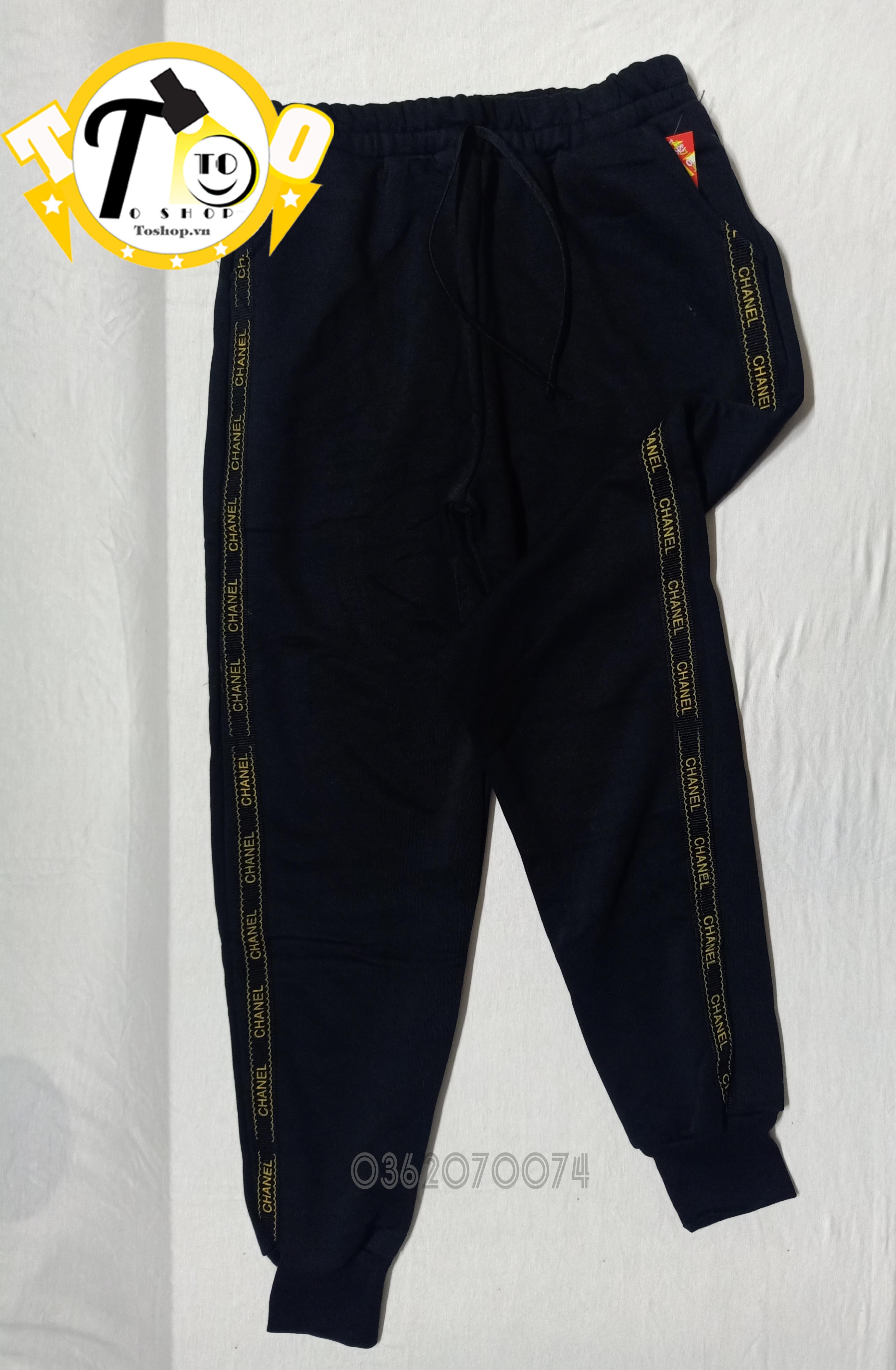 [HCM]Quần Jogger Nam - Nữ Viền Vàng Nmoi [ảnh + video thật by toshop]