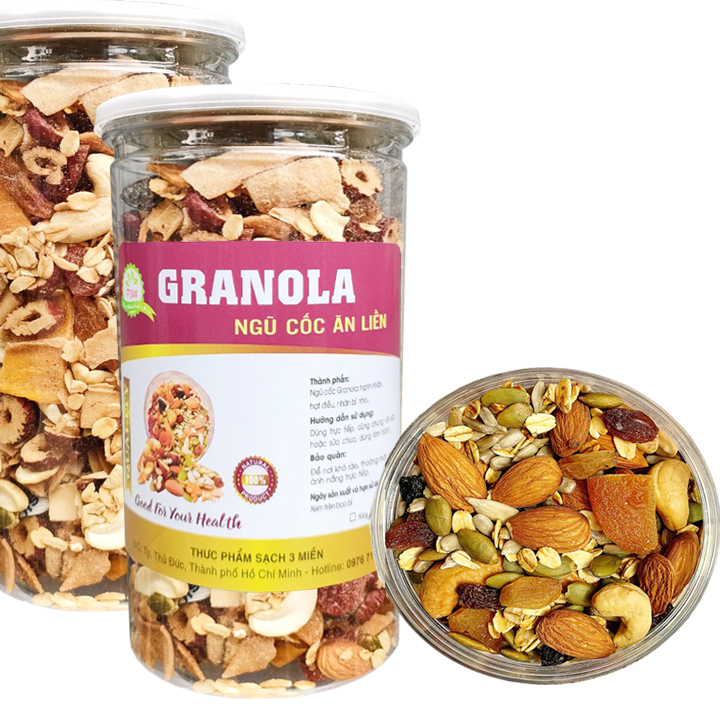 GRANOLA NGŨ CỐC HẠT ĐẶC BIỆT HIỆU TPS
