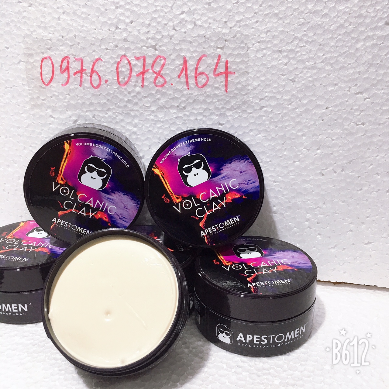 Sáp Vuốt Tóc Volcanic Clay Version 4 + Tặng Lược Chaoba