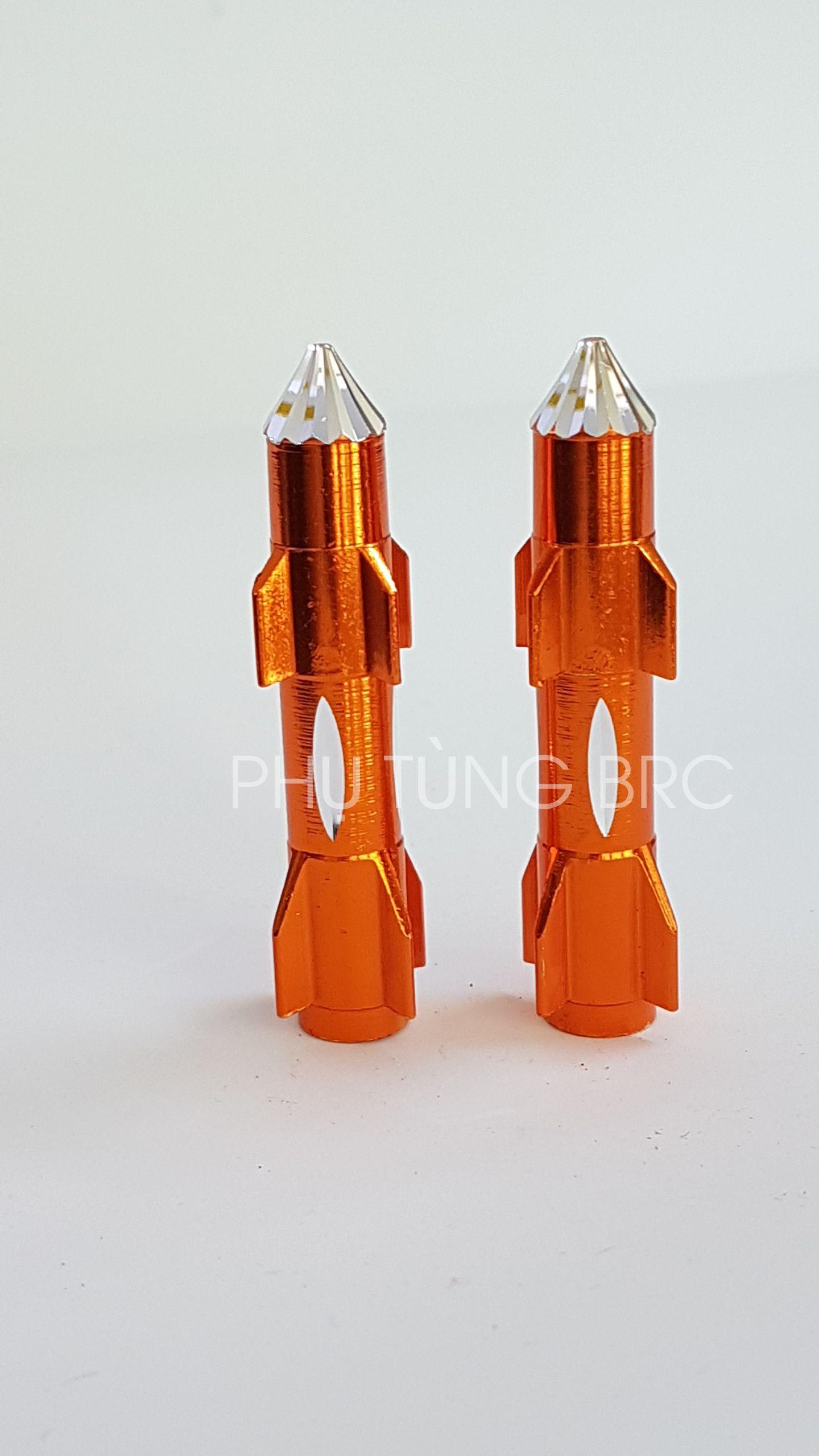 Đầu chụp đủa thắng xe máy kiểu hỏa tiễn ( 2 chiếc ).
