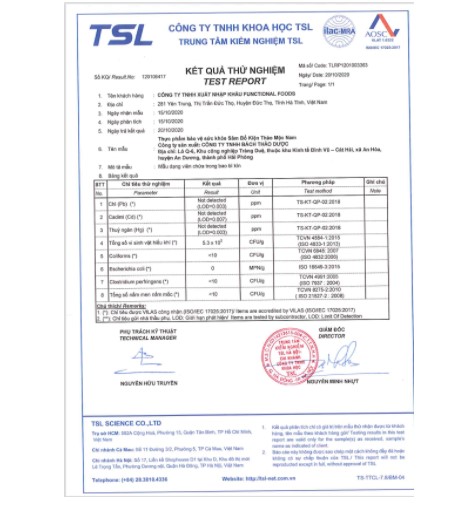 Tăng cân Sâm Bổ Kiện (THẢO MỘC NAM ORGANIC)