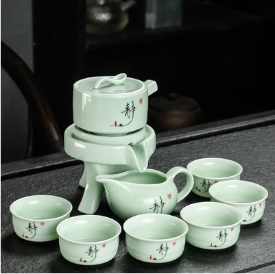 Bộ ấm trà bán tự động cối xay