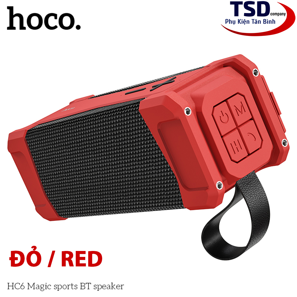 Genuine Hoco HC6 Bluetooth Speaker V5.0 TWS Waterproof IPX5