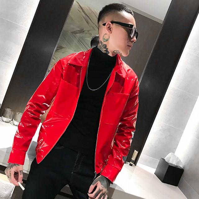 Áo Khoác Da Bóng Nam Cao Cấp