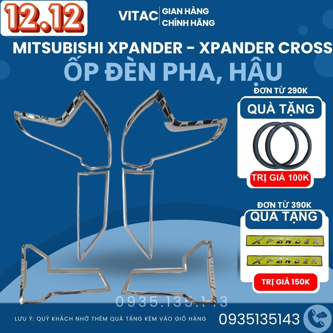 Ốp viền đèn trước sau Xpander 2019-2023