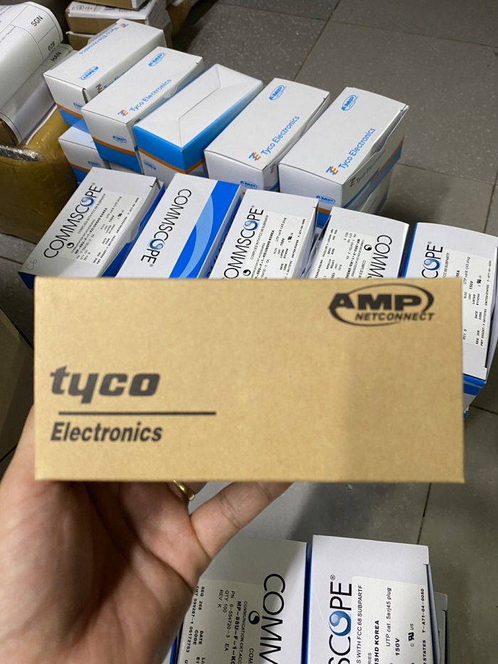 Hạt mạng rj45 Cat5e AMP