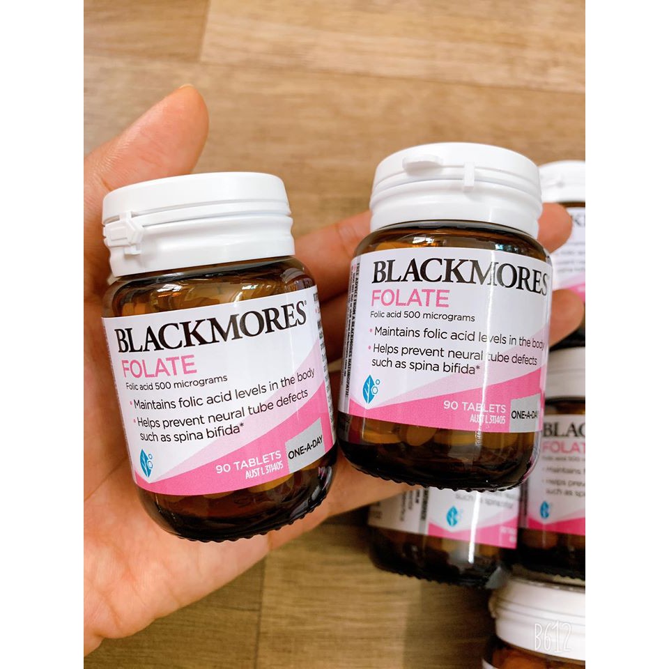 Bổ Sung Axit Folic Blackmores Folate 90 tablets