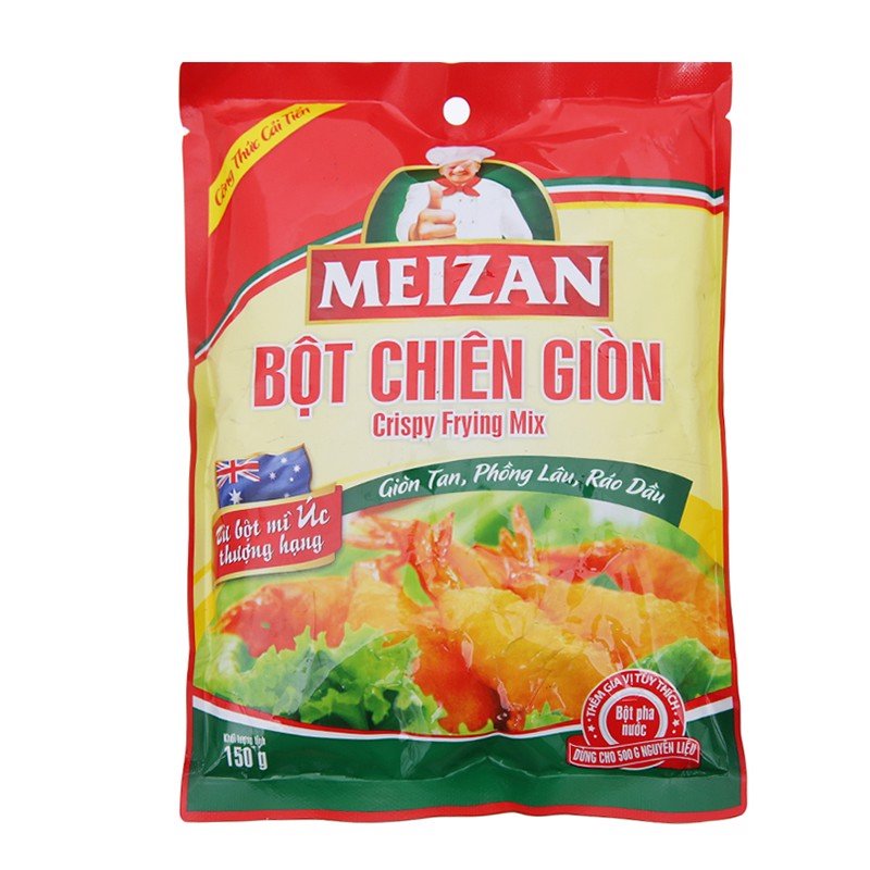 Bịch bột chiên giòn 150gr Meizan