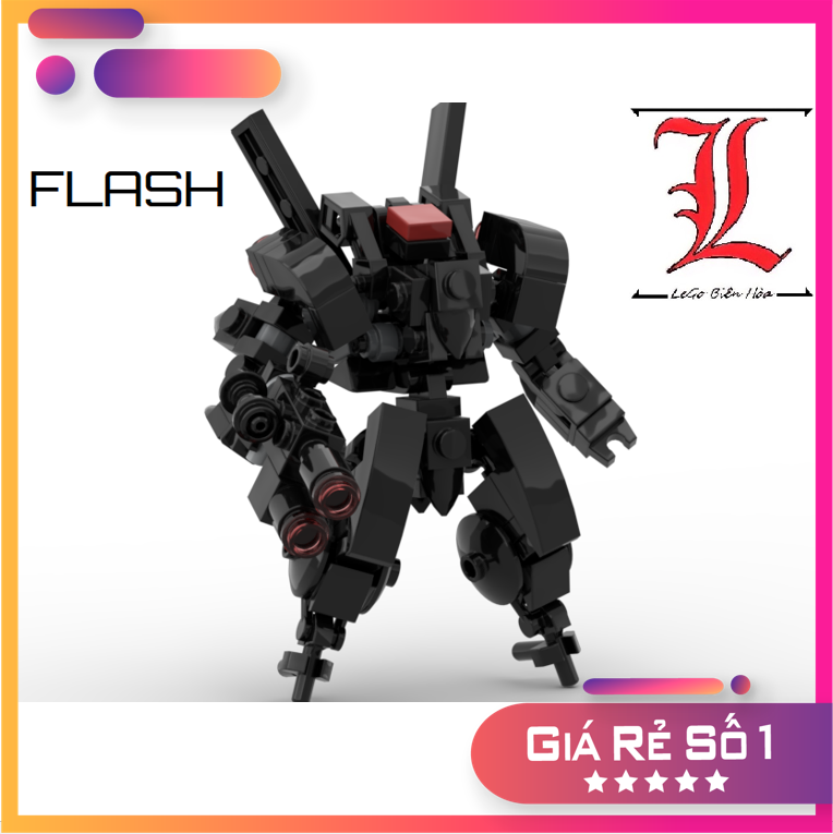 Đồ chơi lắp ráp Lego Mech Robot Flash