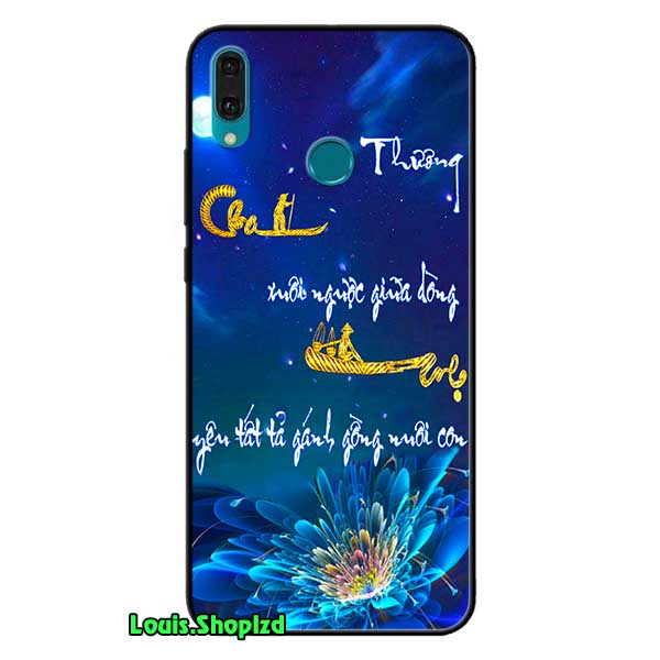 [HCM]Ốp Lưng Dành Cho Huawei Y9 2019 Mẫu Thư Pháp Cha Mẹ