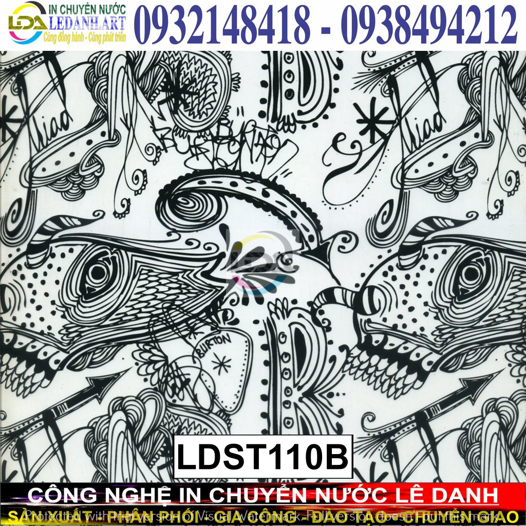 [0.5x6m] Sơn nhúng sticker - sơn in chuyển nước
