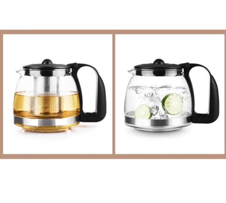 [HCM]Bình Lọc Trà Thủy Tinh 1300ml Sang Trọng - Model 8130