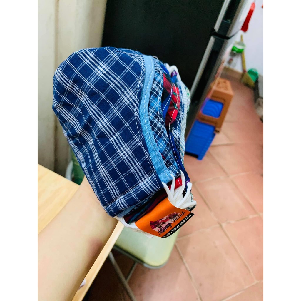 COMBO 10 chiếc Khẩu Trang Vải 3 Lớp ( khẩu trang vải người lớn) dày dặn