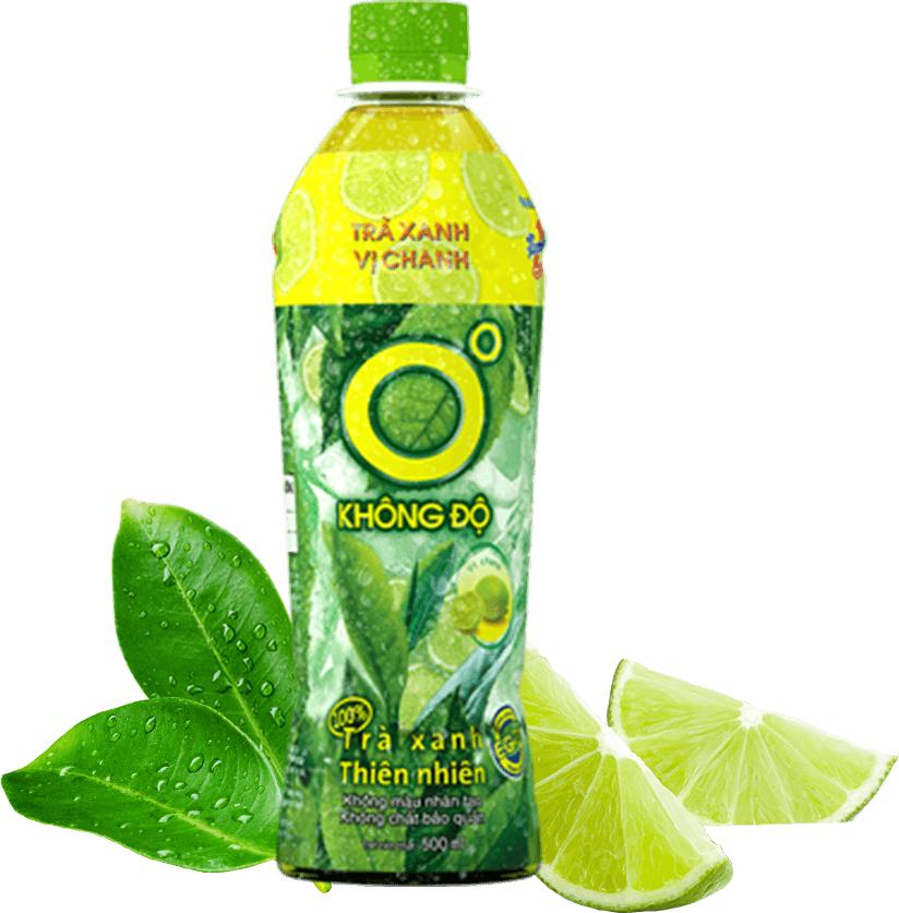 Combo Lốc 6 Chai Trà Xanh Không Độ 500ml