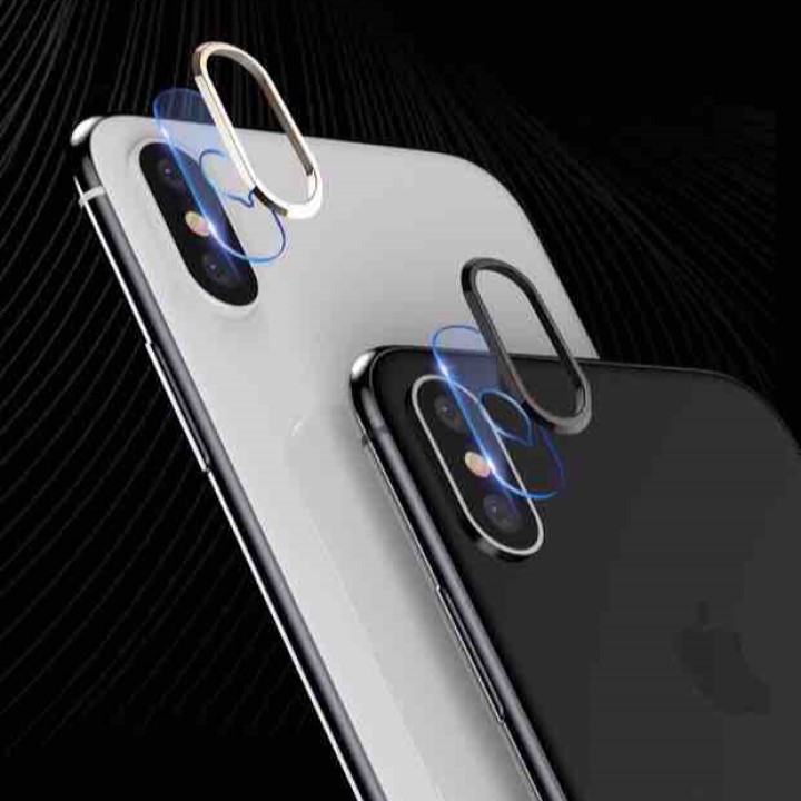 Combo Kính Cường Lực và Vòng Bảo Vệ Camera iPhone Xs Max, X