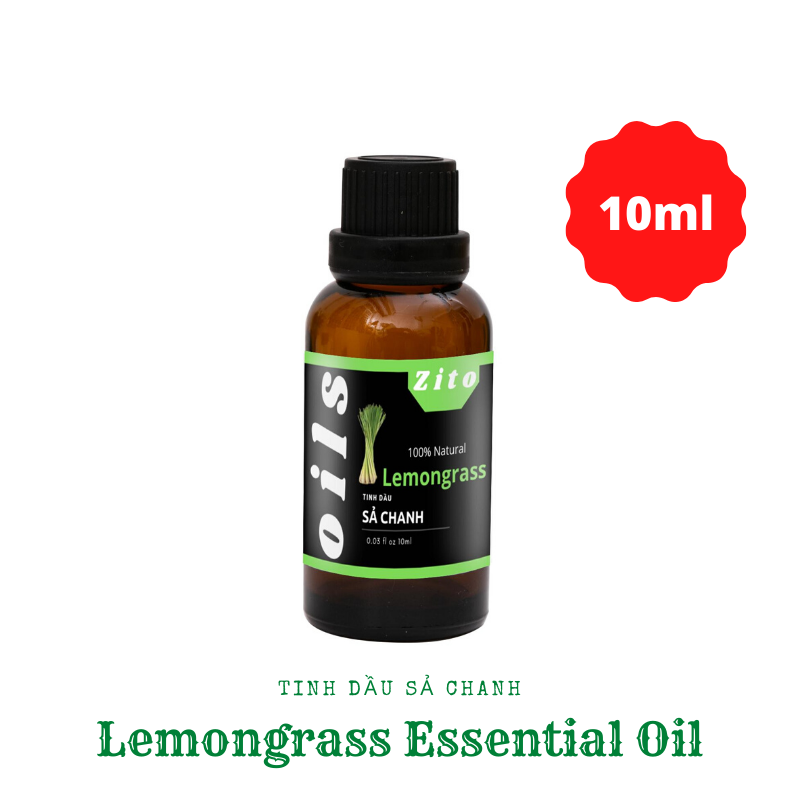 [HCM]Tinh Dầu Sả Chanh Zito 10ml